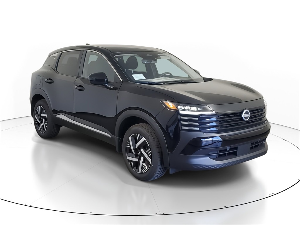 New 2025 Super Black Nissan SV image 1