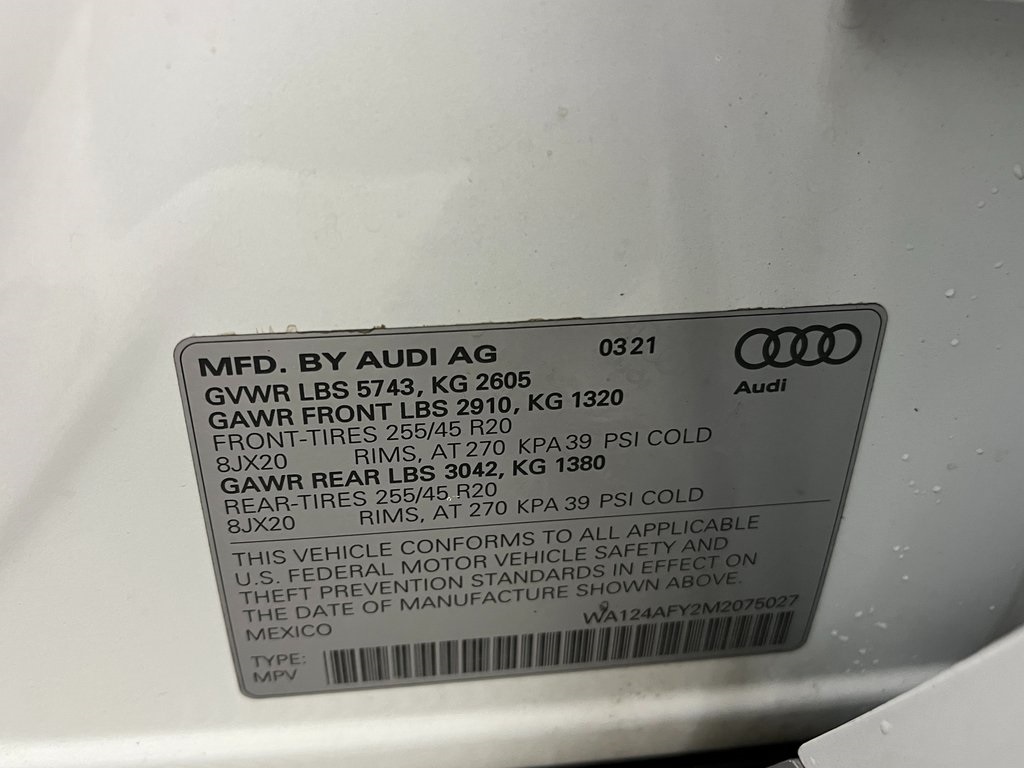 2021 Audi SQ5 Premium Plus photo 25