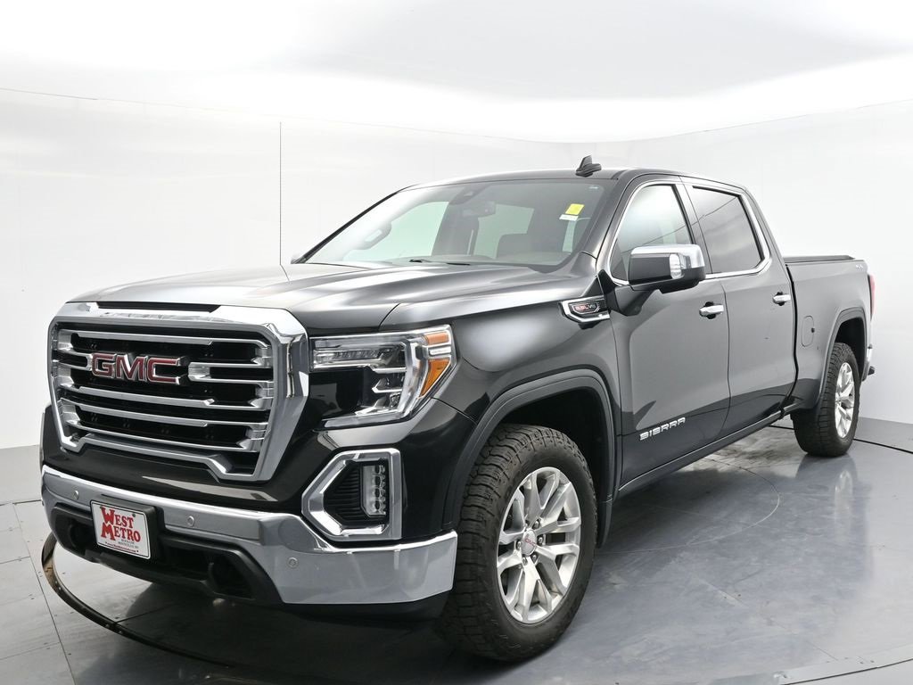 Used 2019 GMC Sierra 1500 SLT with VIN 1GTU9DEL9KZ241104 for sale in Monticello, Minnesota
