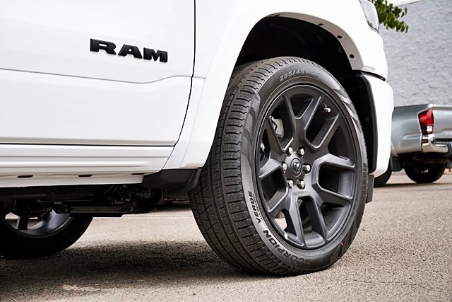 New 2026 Bright White Clear-Coat Exterior Paint RAM Laramie image 9