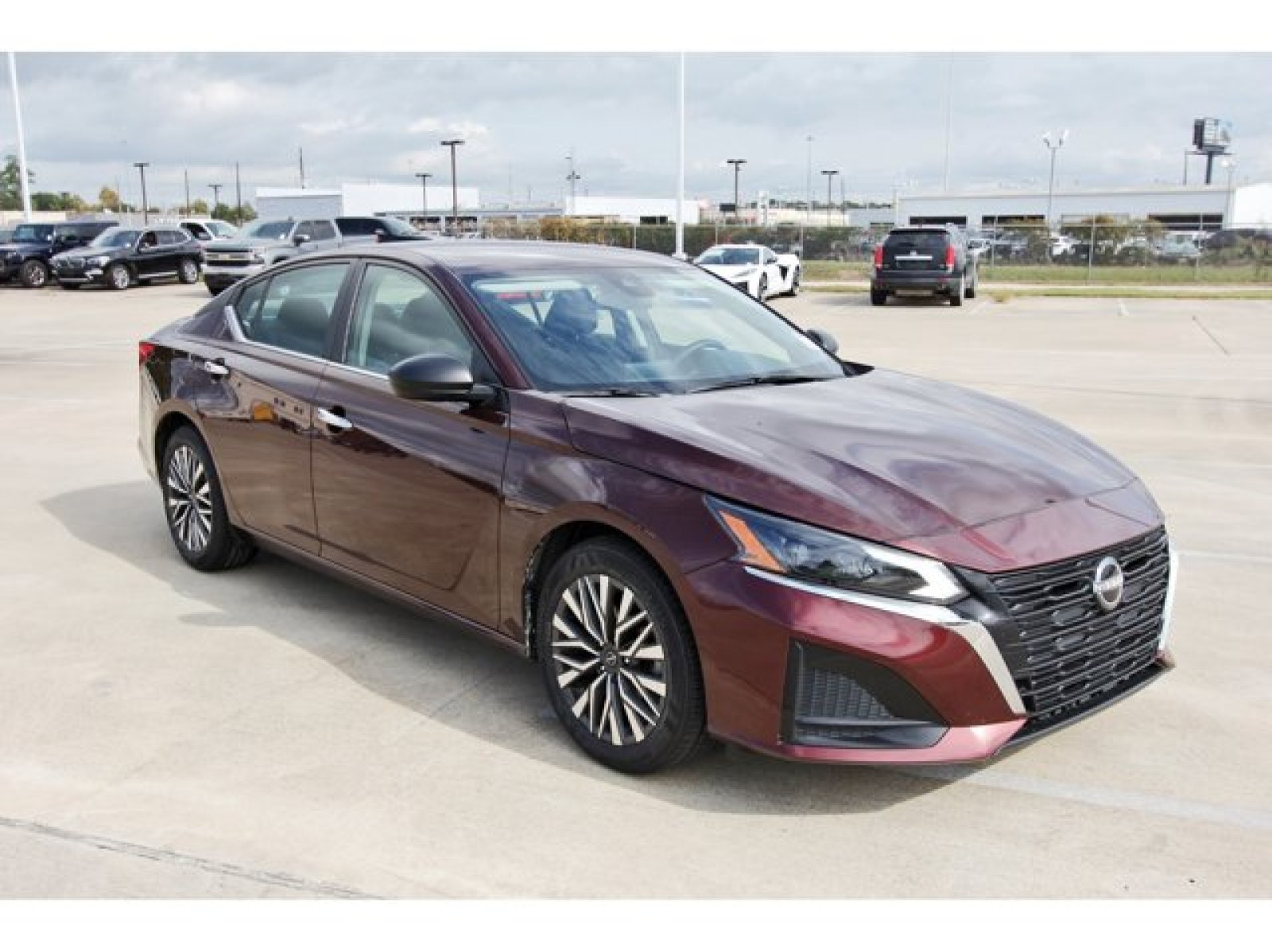 2024 Nissan Altima 2.5 SV Red at Robbins Nissan