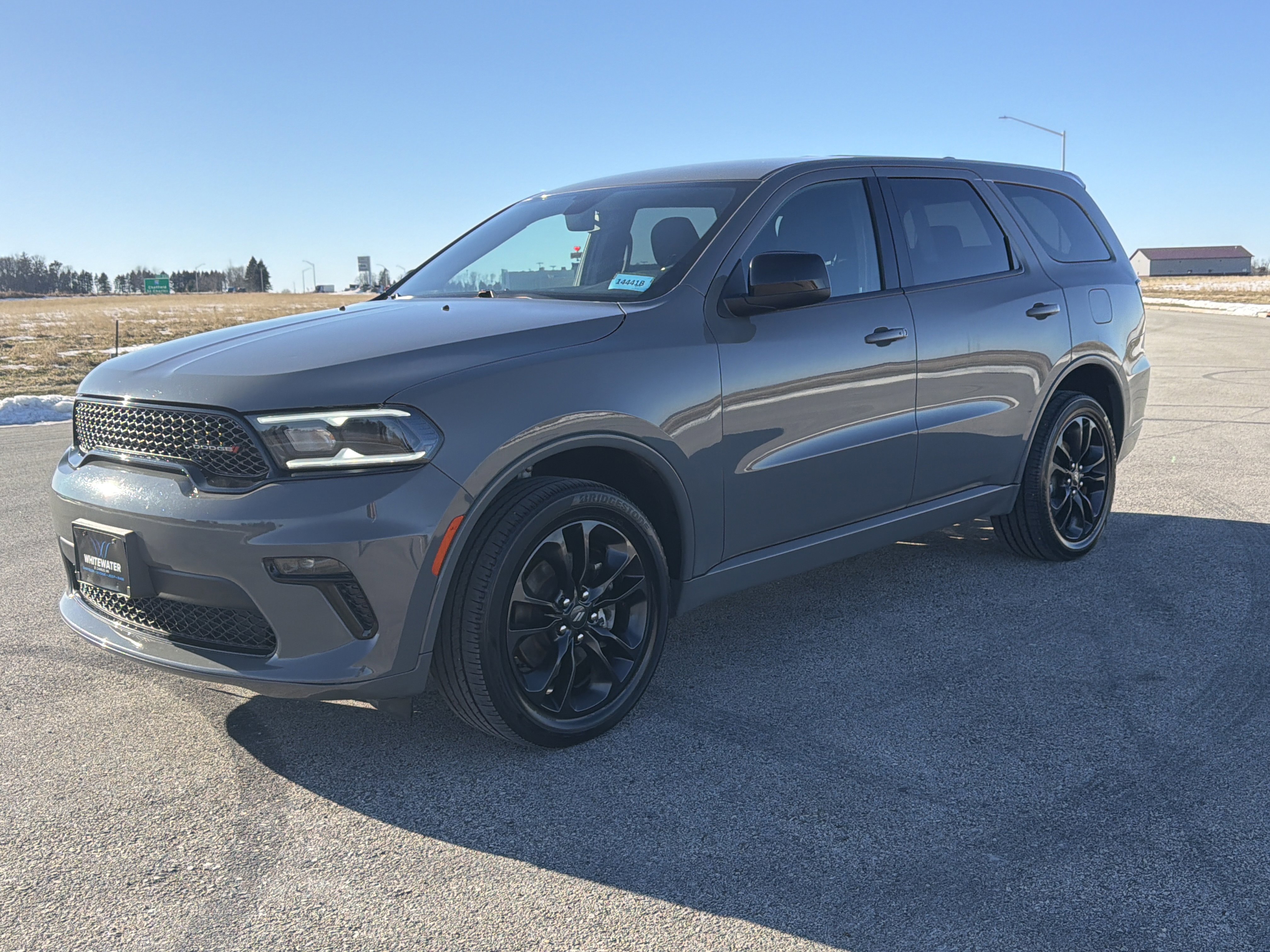 Used 2022 Dodge Durango SXT with VIN 1C4RDJAG5NC158174 for sale in Saint Charles, Minnesota