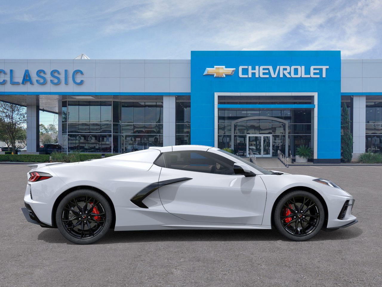 2026 Chevrolet Corvette Stingray 1LT White at Classic Elite Chevrolet Hwy 6