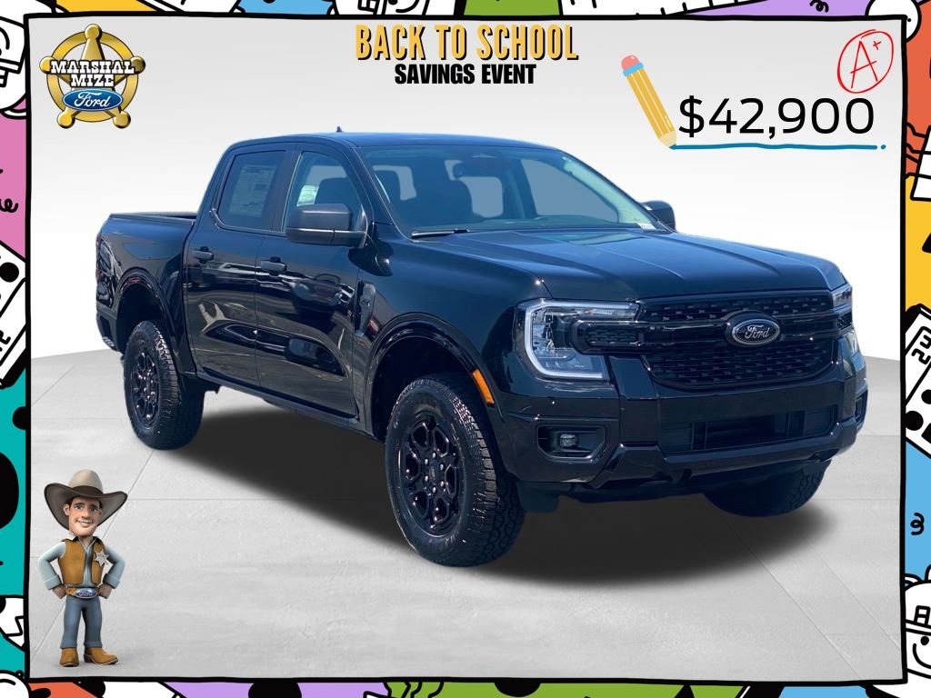 New 2025 Shadow Black Ford XLT image 1