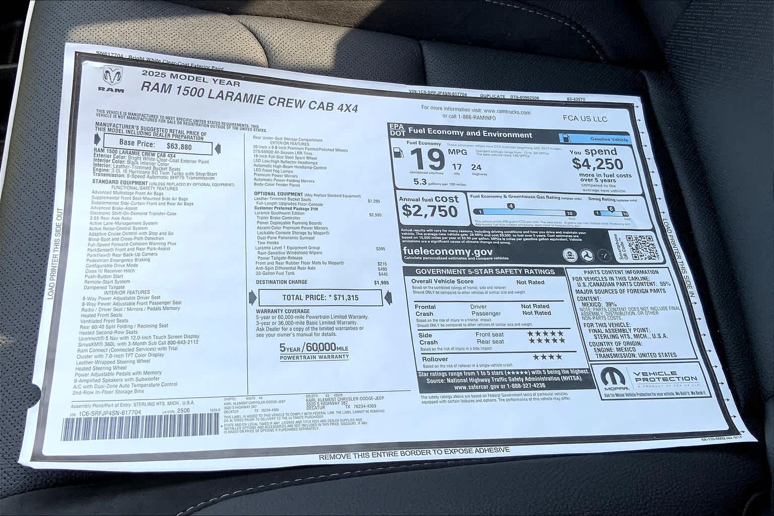 2025 Ram 1500 Laramie photo 20