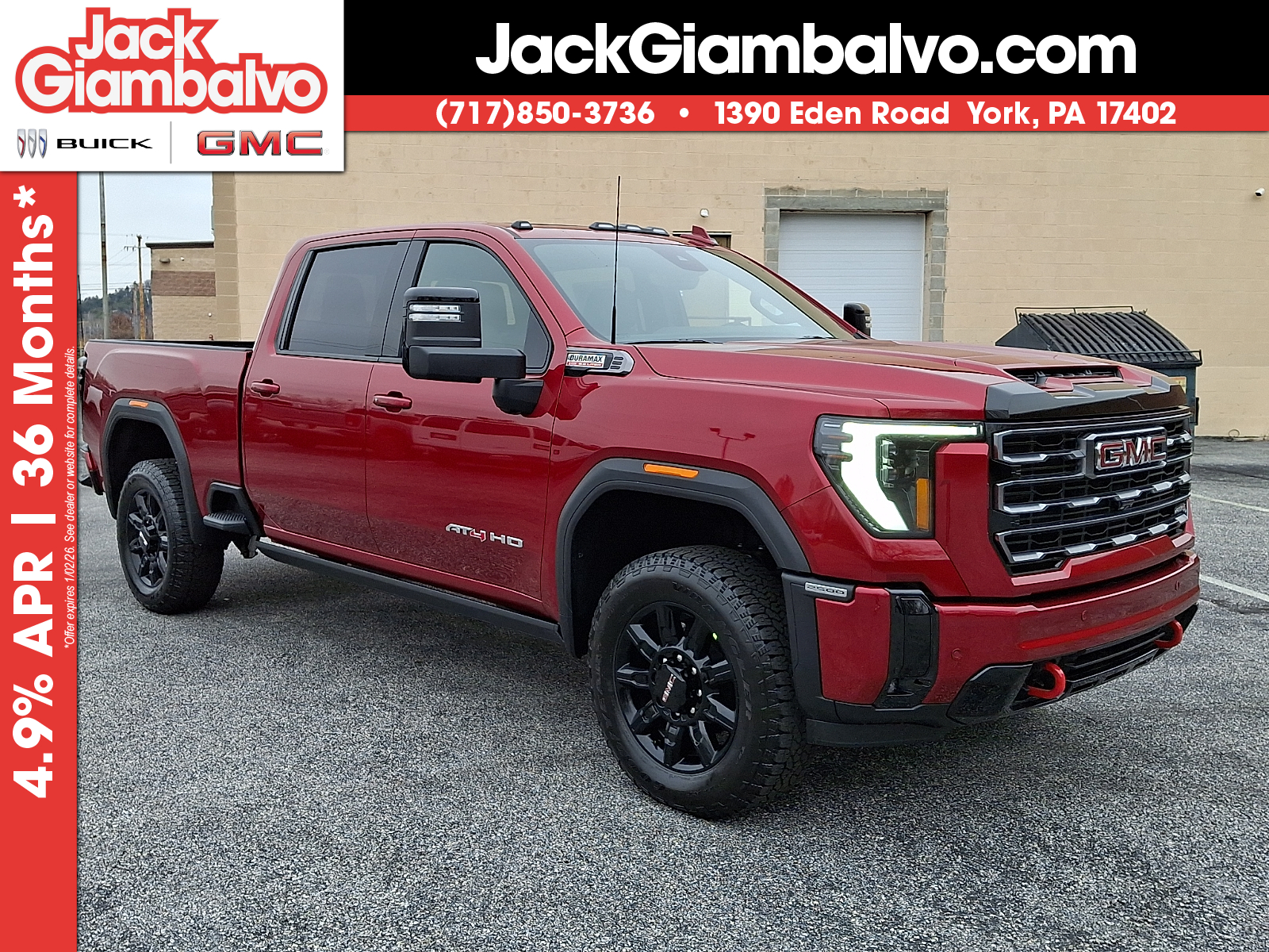 2026 GMC Sierra 2500HD AT4's photo