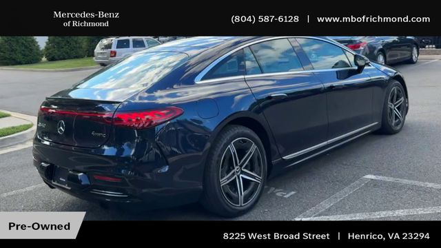 Certified 2023 Mercedes-Benz EQS Base with VIN W1KCG2EB1PA039981 for sale in Richmond, VA