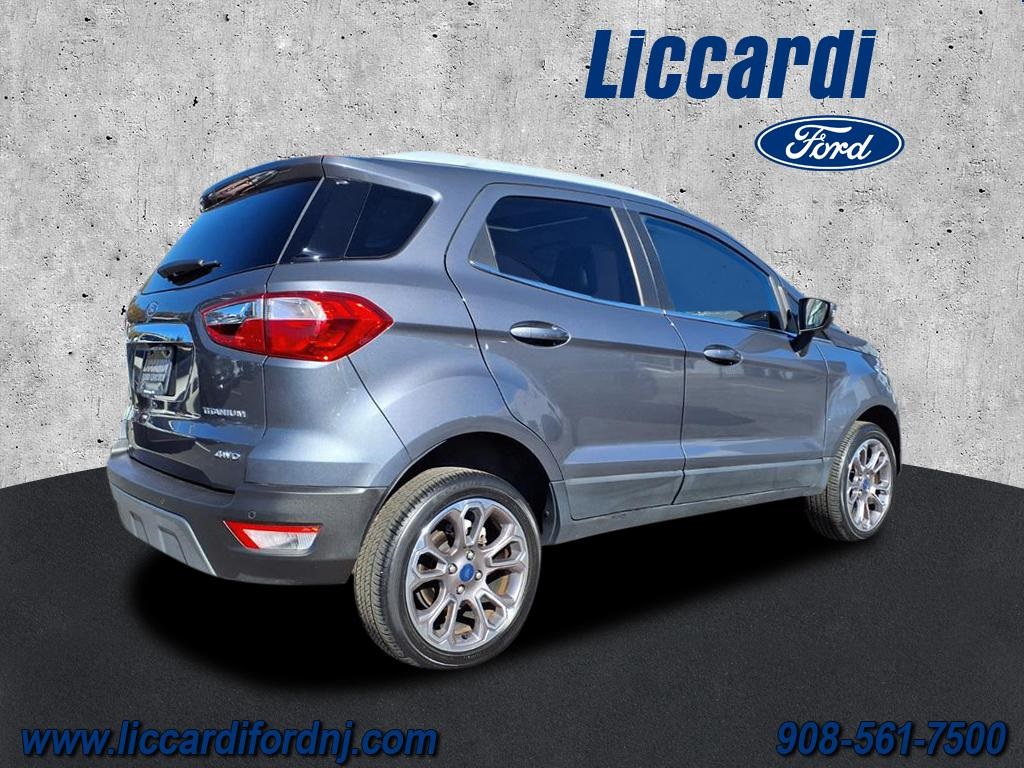 Used 2022 Ford EcoSport Titanium with VIN MAJ6S3KL6NC461325 for sale in Watchung, NJ