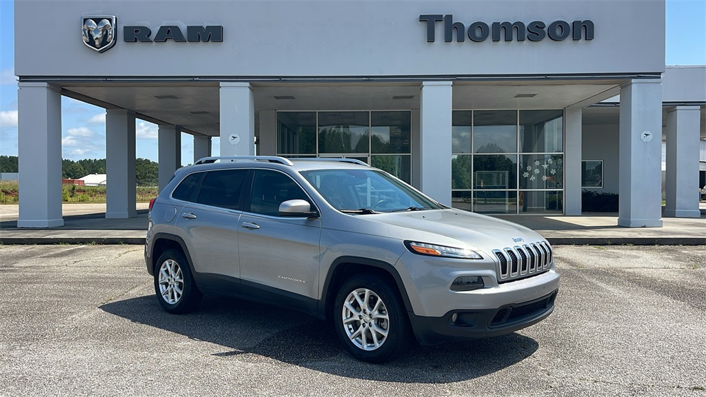 Used 2014 Jeep Cherokee Latitude with VIN 1C4PJLCB8EW323811 for sale in Thomson, GA