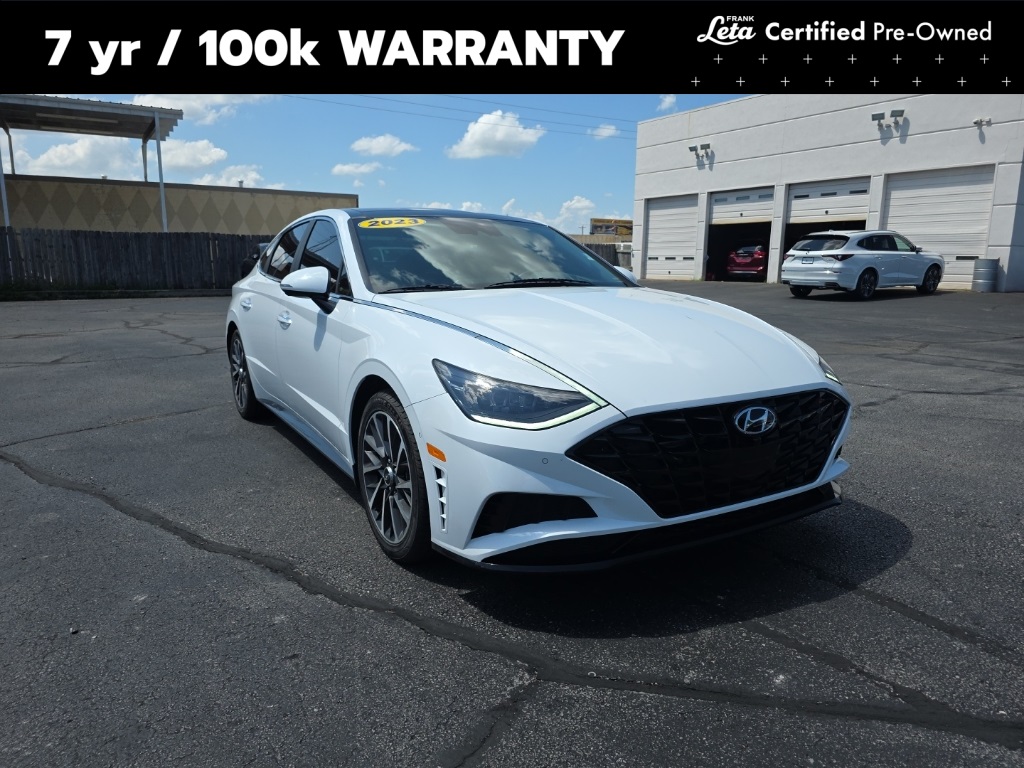 Used 2023 Serenity White Hyundai Limited image 1