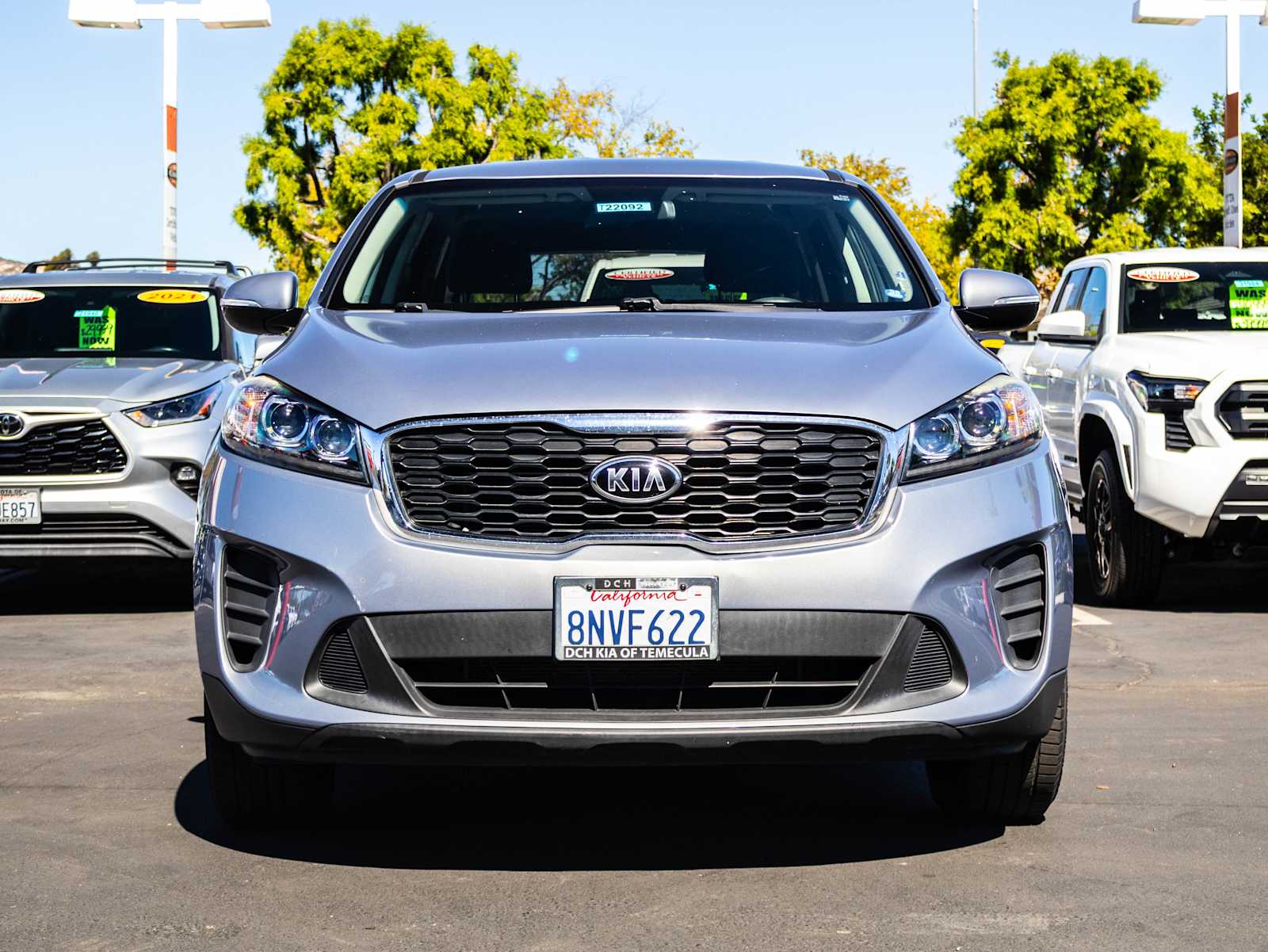 Used 2020 Kia Sorento LX with VIN 5XYPG4A35LG627883 for sale in Poway, CA