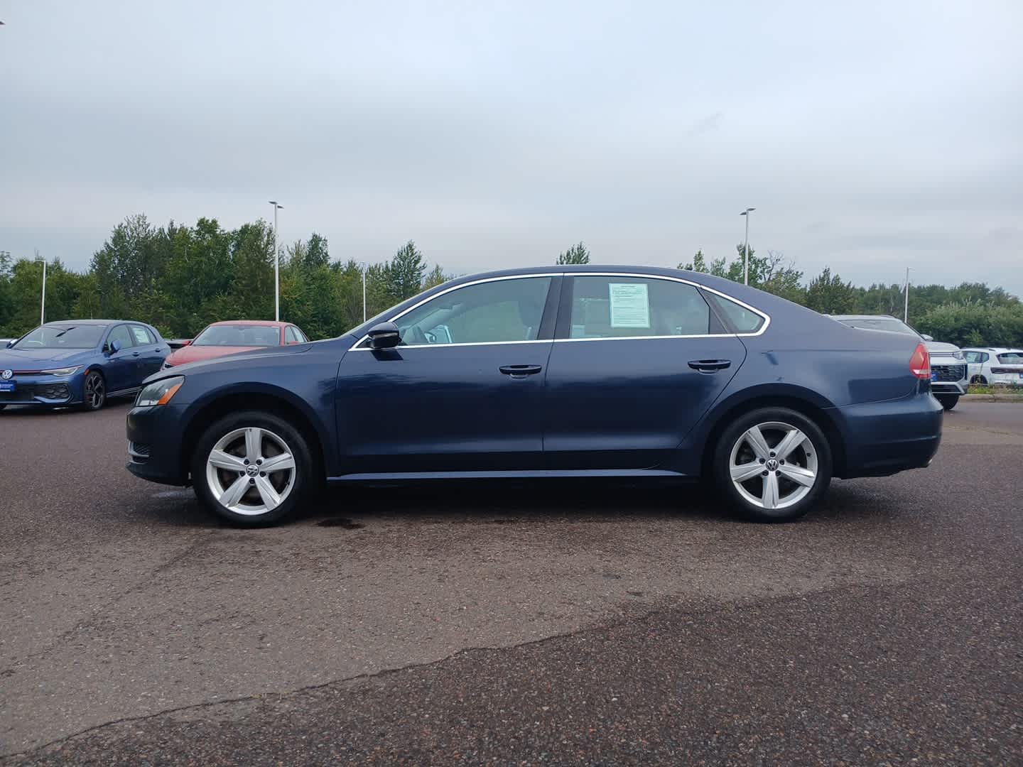 Used 2012 Volkswagen Passat SE with VIN 1VWBP7A30CC040746 for sale in Hermantown, Minnesota