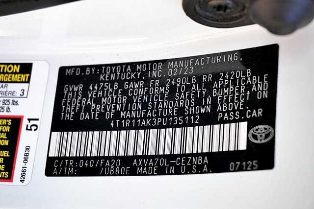 2023 Toyota Camry LE photo 30