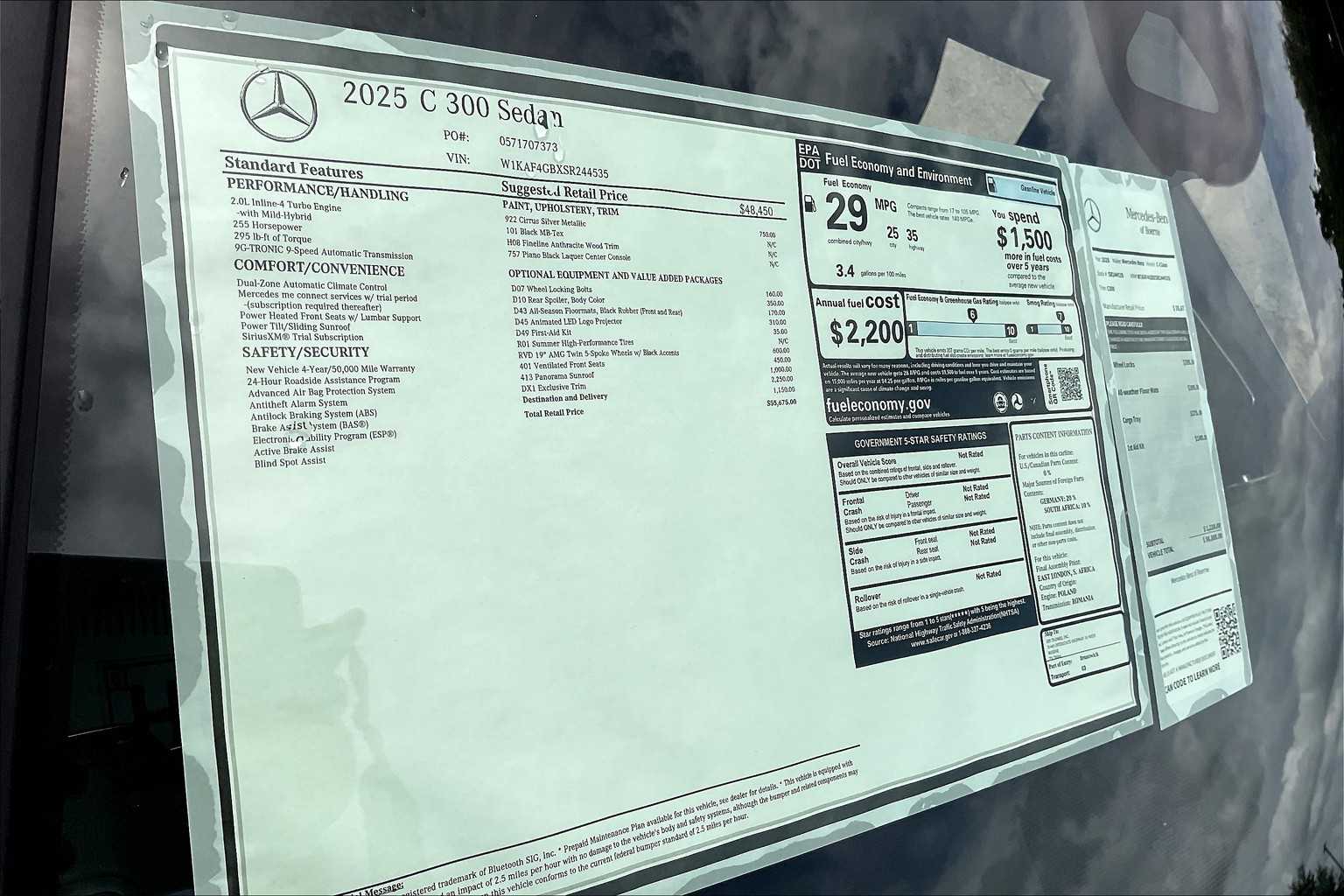 2025 Mercedes Benz C 300 photo 16