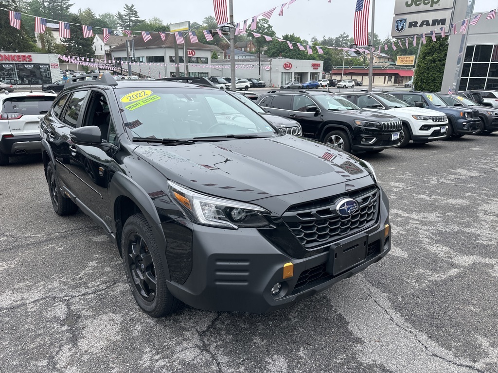 Used 2022 Black Subaru Wilderness image 1