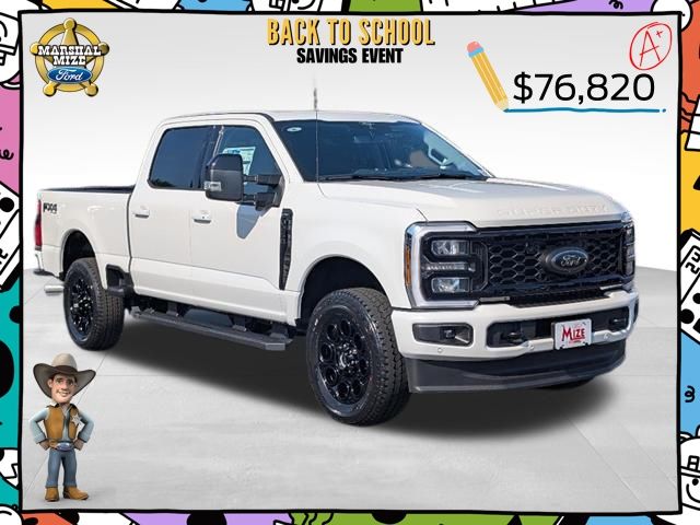 New 2025 Star White Metallic Tri-Coat Ford Lariat image 1