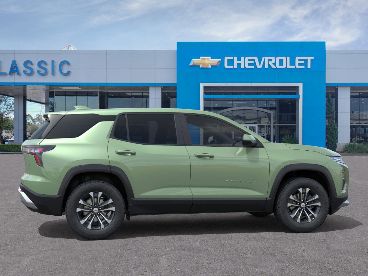 2026 Chevrolet Equinox LT Green at Classic Elite Chevrolet Hwy 6