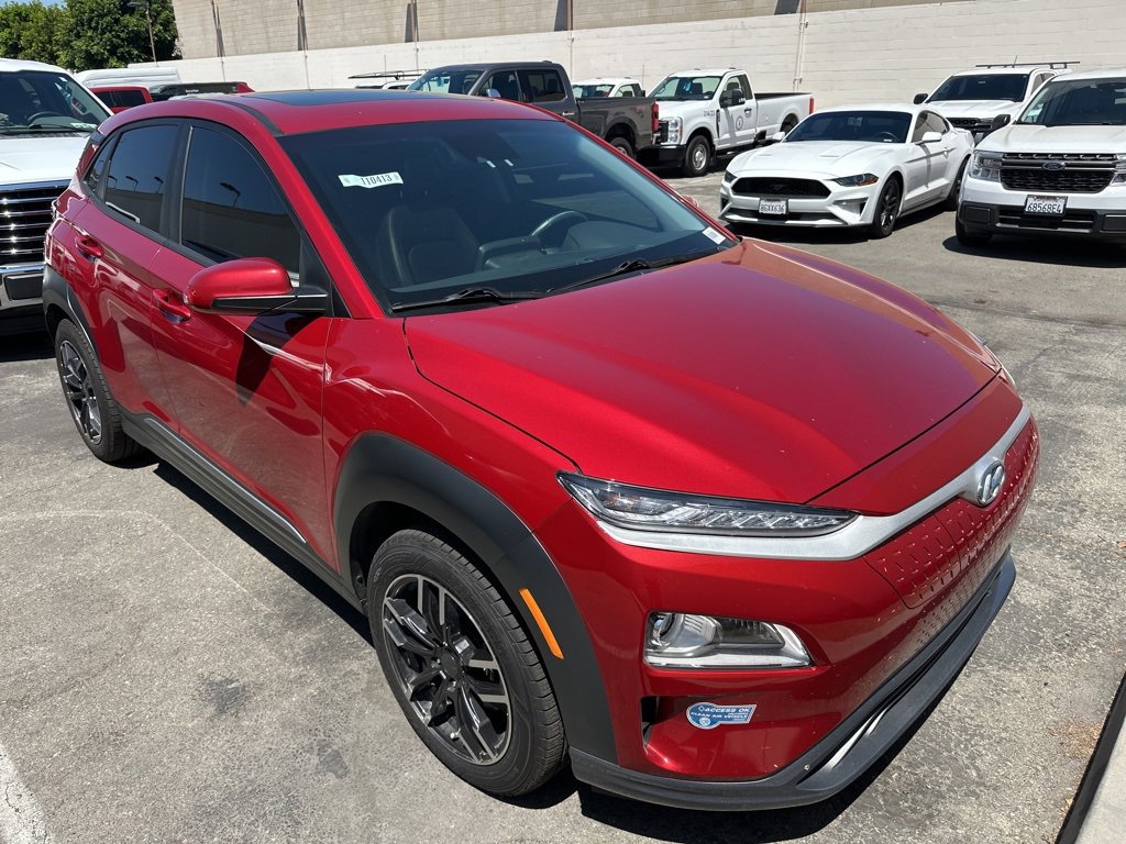 Used 2021 Hyundai Kona EV Limited with VIN KM8K33AG9MU123822 for sale in Cerritos, CA