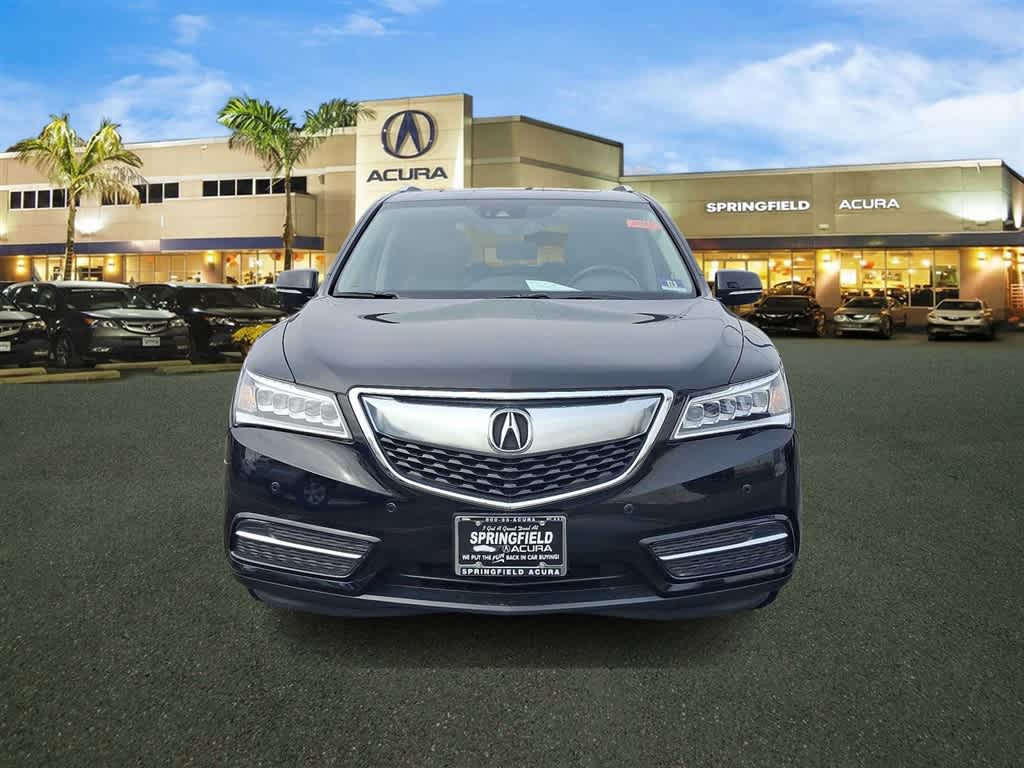 Certified 2016 Acura MDX Advance Package with VIN 5FRYD4H96GB030843 for sale in Springfield, NJ