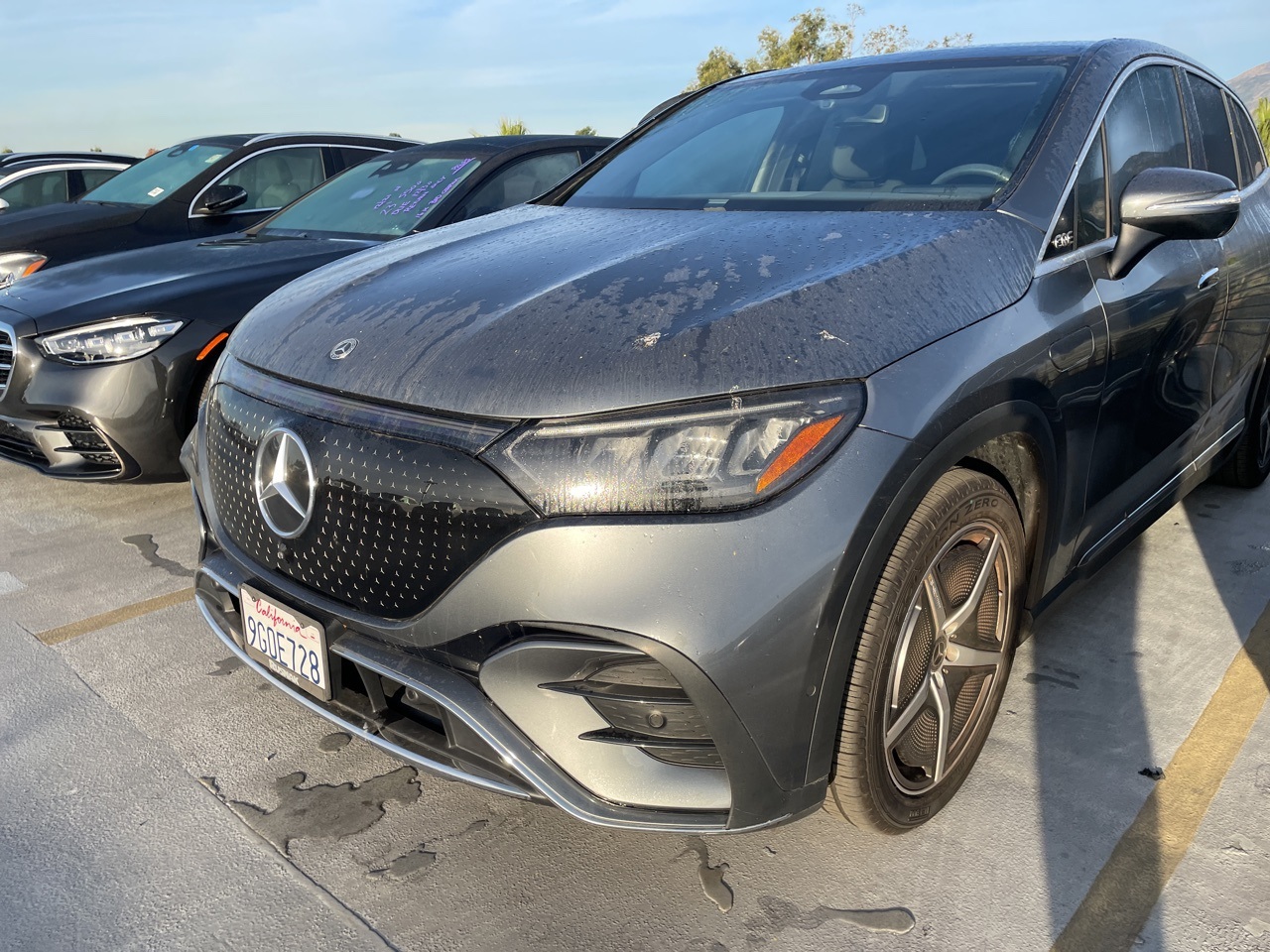 Certified 2023 Mercedes-Benz EQE SUV Base with VIN 4JGGM2BB1PA007648 for sale in Arcadia, CA