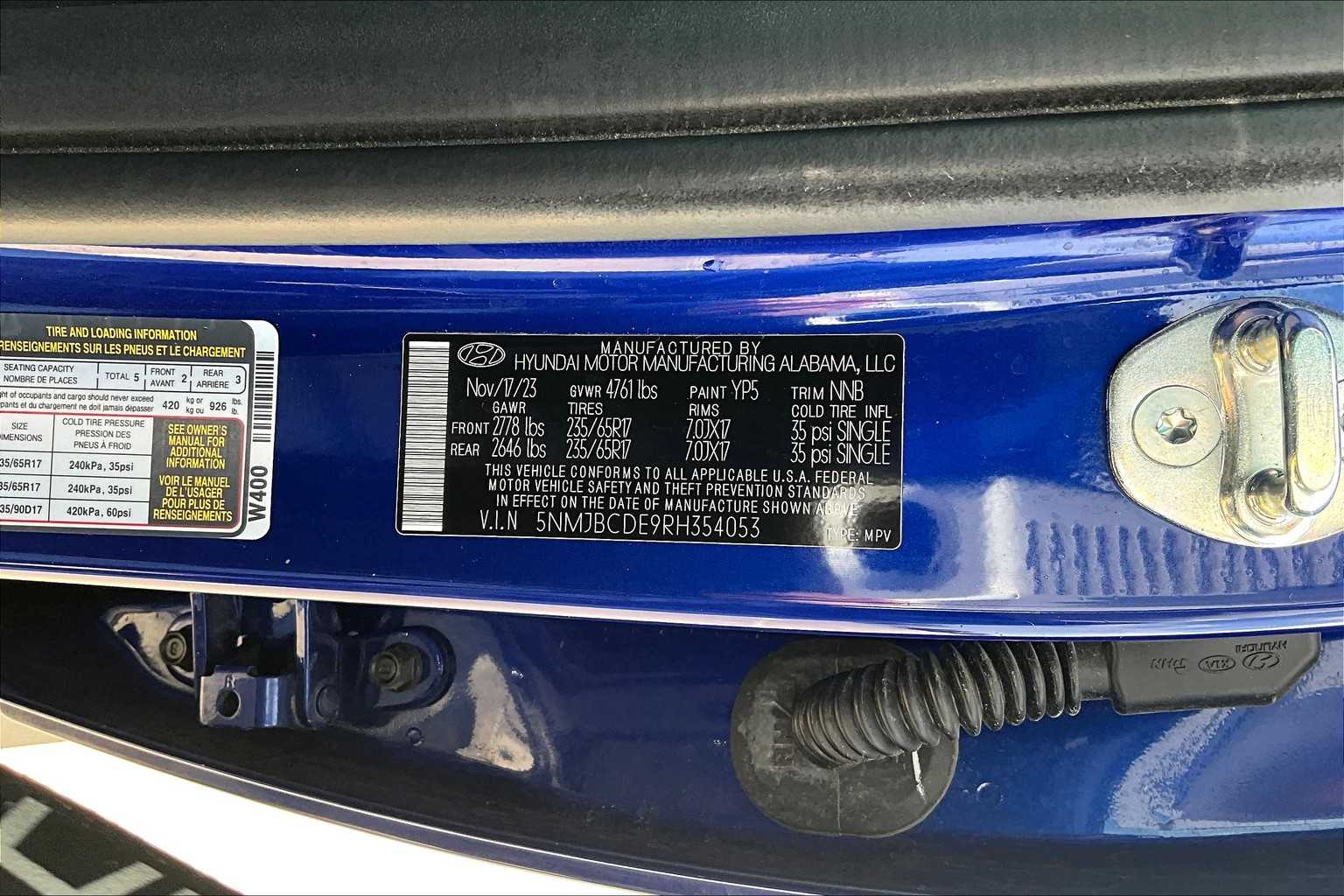 2024 Hyundai Tucson SEL Sport photo 31