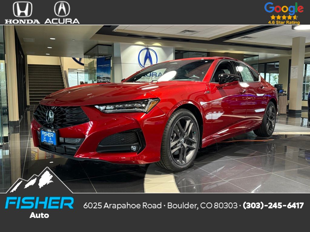 New 2025 Performance Red Pearl Acura A-Spec Package image 1