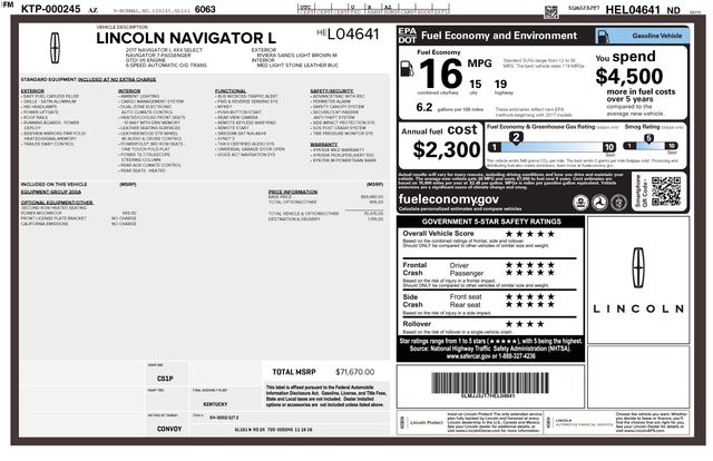 2017 Lincoln Navigator Select's photo