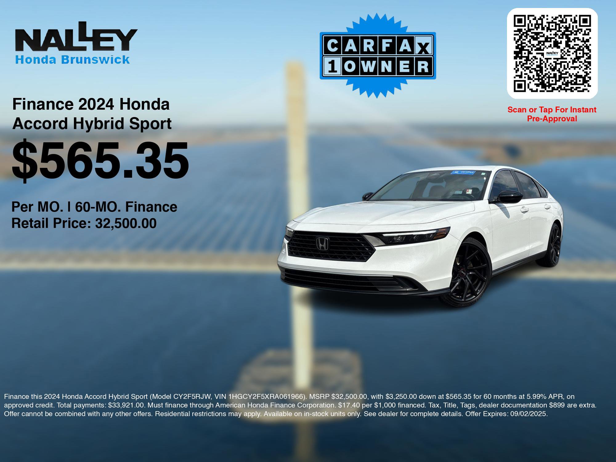 2024 Honda Accord Hybrid Sport photo 3