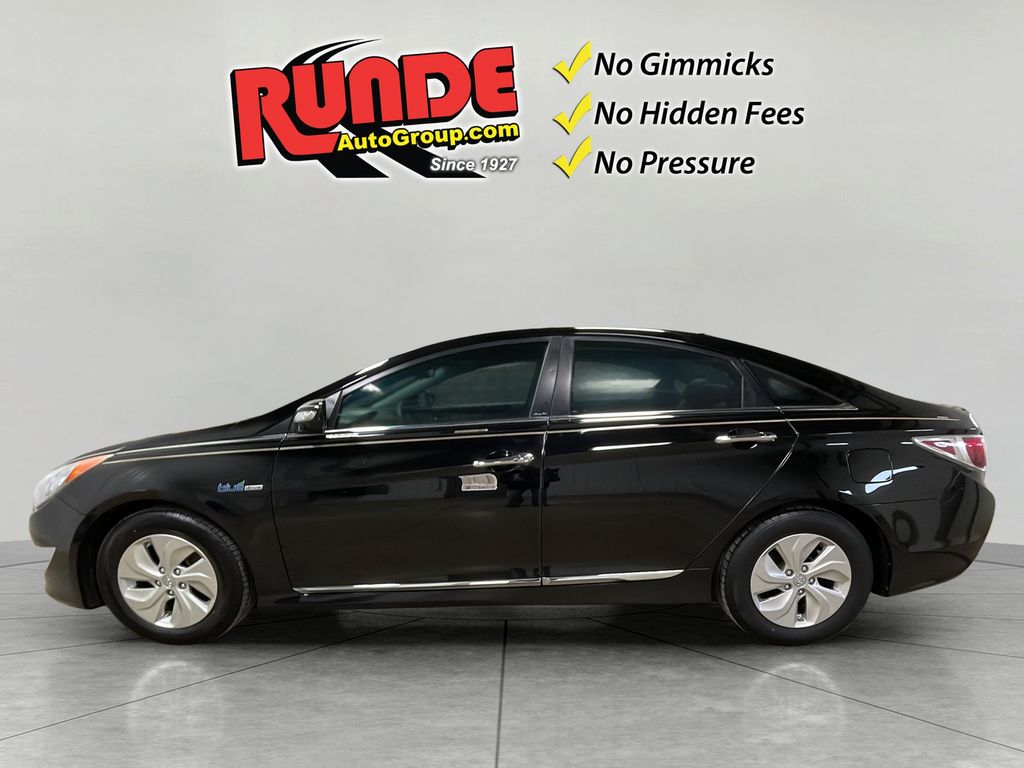 Used 2014 Hyundai Sonata Hybrid Base with VIN KMHEC4A45EA115342 for sale in Manchester, IA