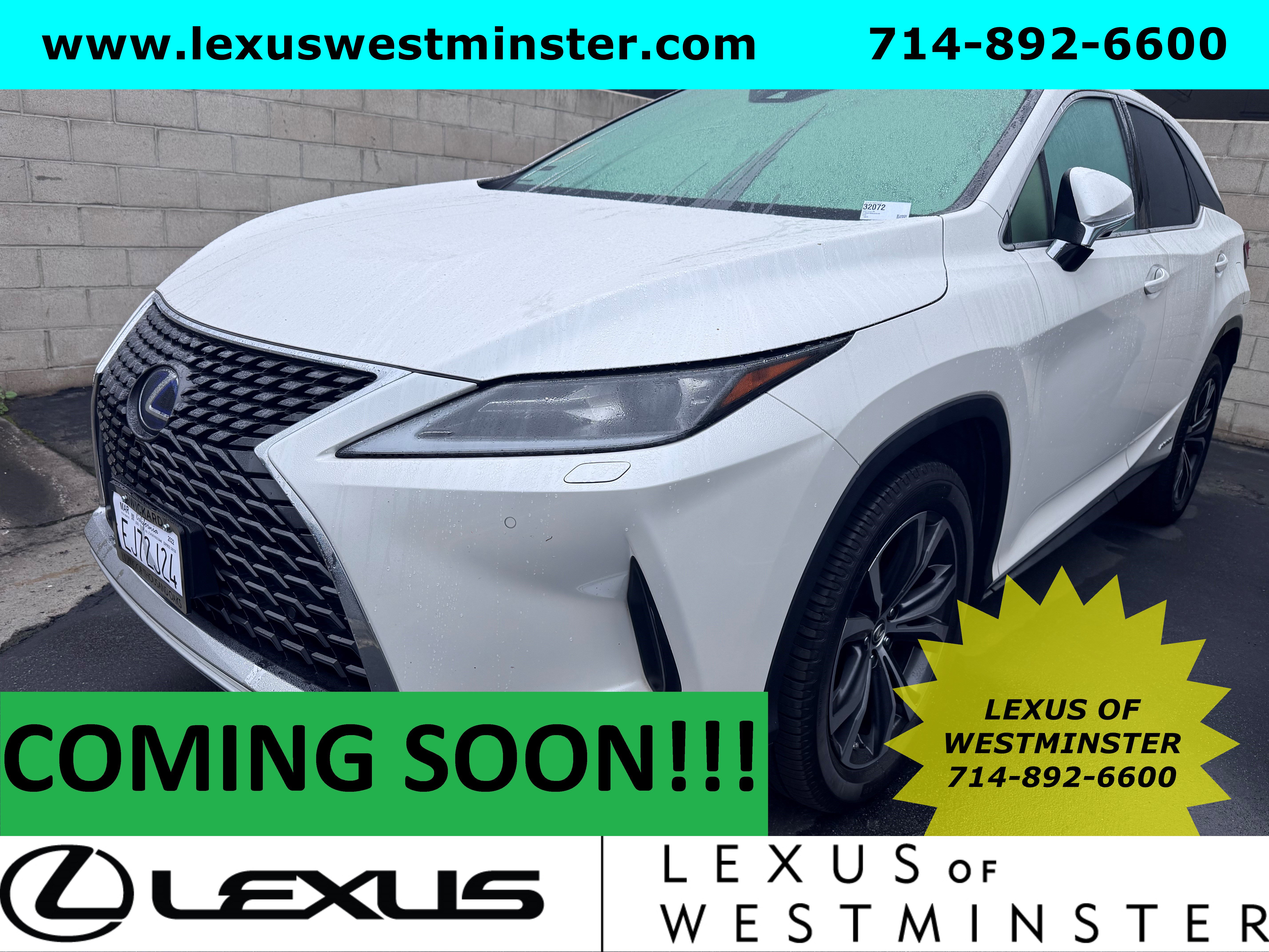 2022 Lexus RX Hybrid 450h's photo