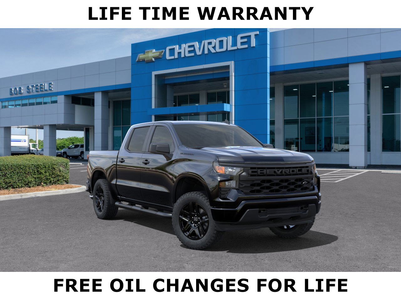 New 2025 Black Chevrolet Custom image 1