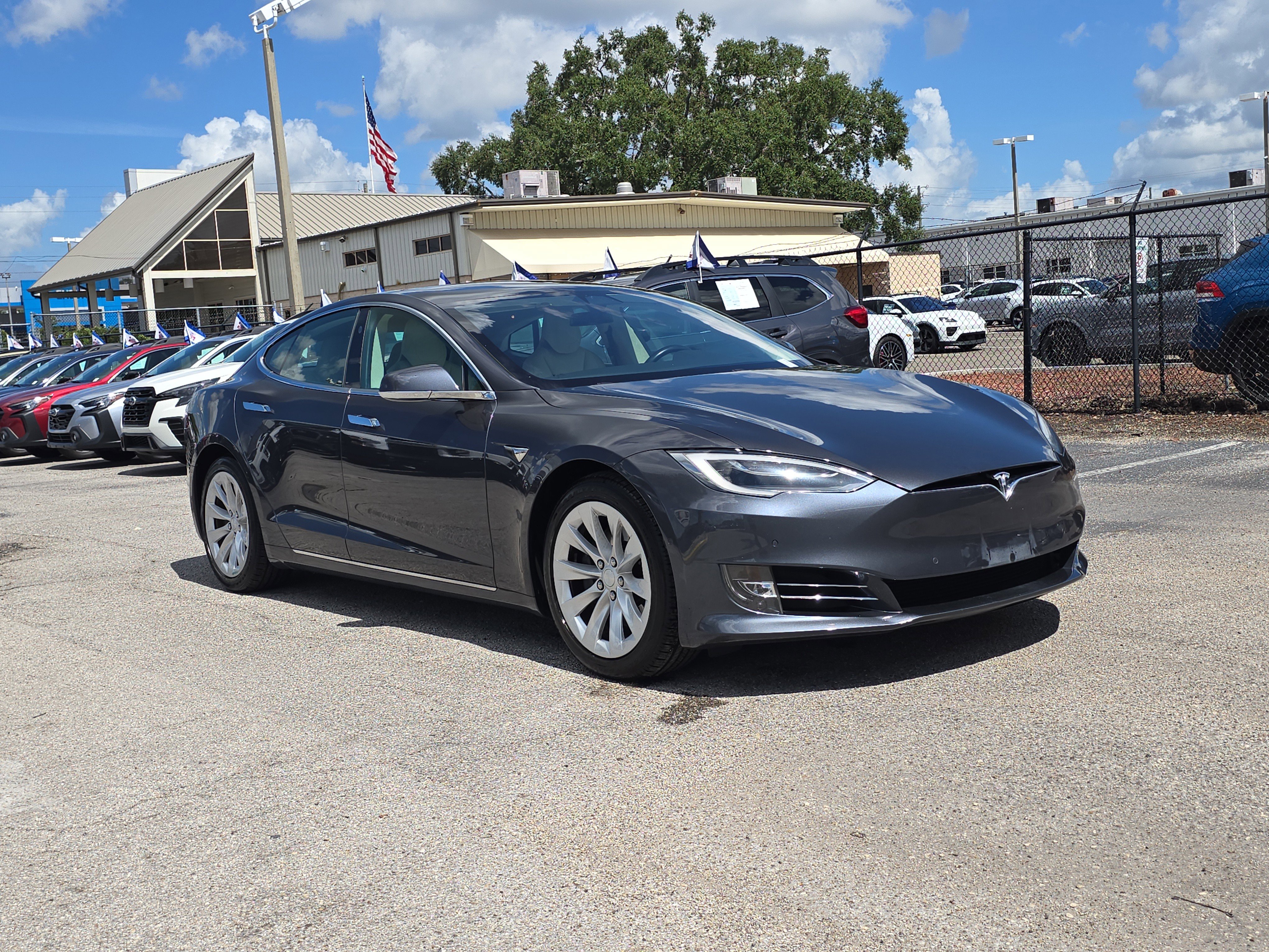 Used 2018 Tesla Model S 100D with VIN 5YJSA1E2XJF270264 for sale in Tampa, FL