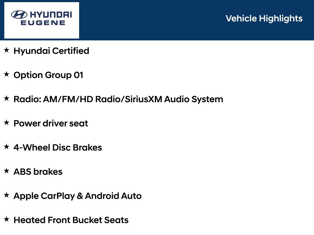 Certified 2023 Hyundai Kona EV SE with VIN KM8K23AG6PU166604 for sale in Eugene, OR