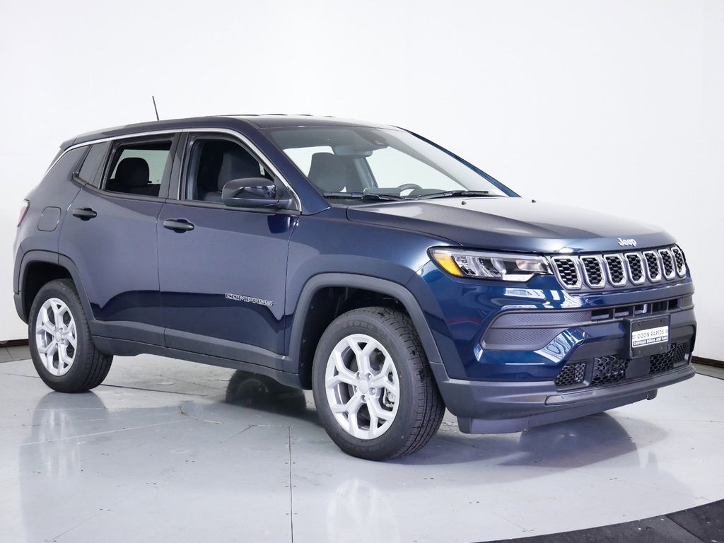 Used 2024 Jeep Compass Sport with VIN 3C4NJDAN6RT166074 for sale in Coon Rapids, Minnesota