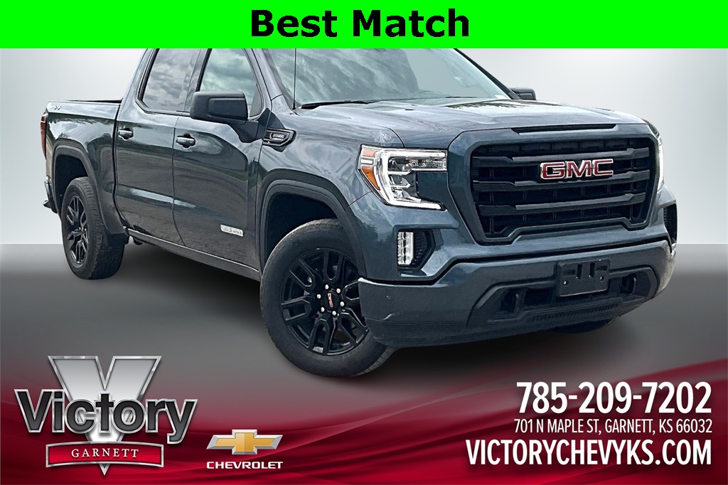 Used 2021 GMC Sierra 1500 Elevation with VIN 1GTU9CET8MZ421851 for sale in Kansas City