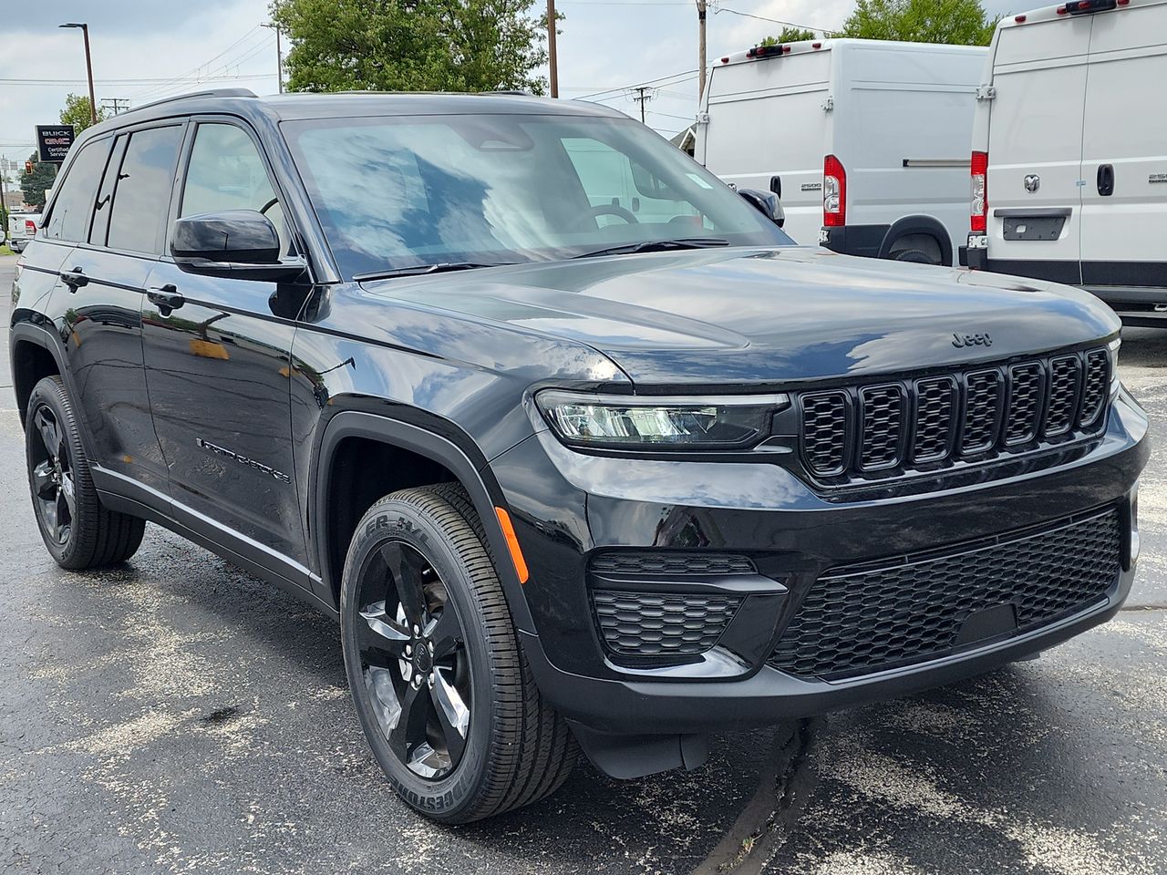 New 2025 Black Jeep Altitude image 1