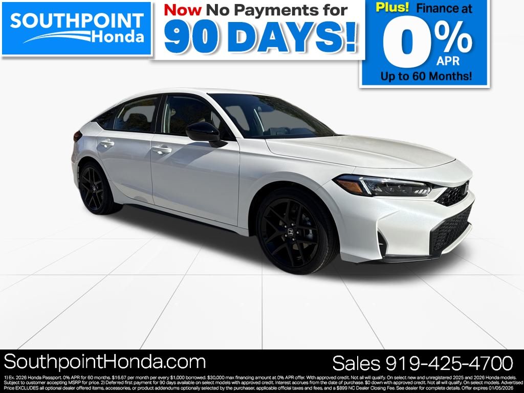 2026 Honda Civic Hatchback Sport's photo