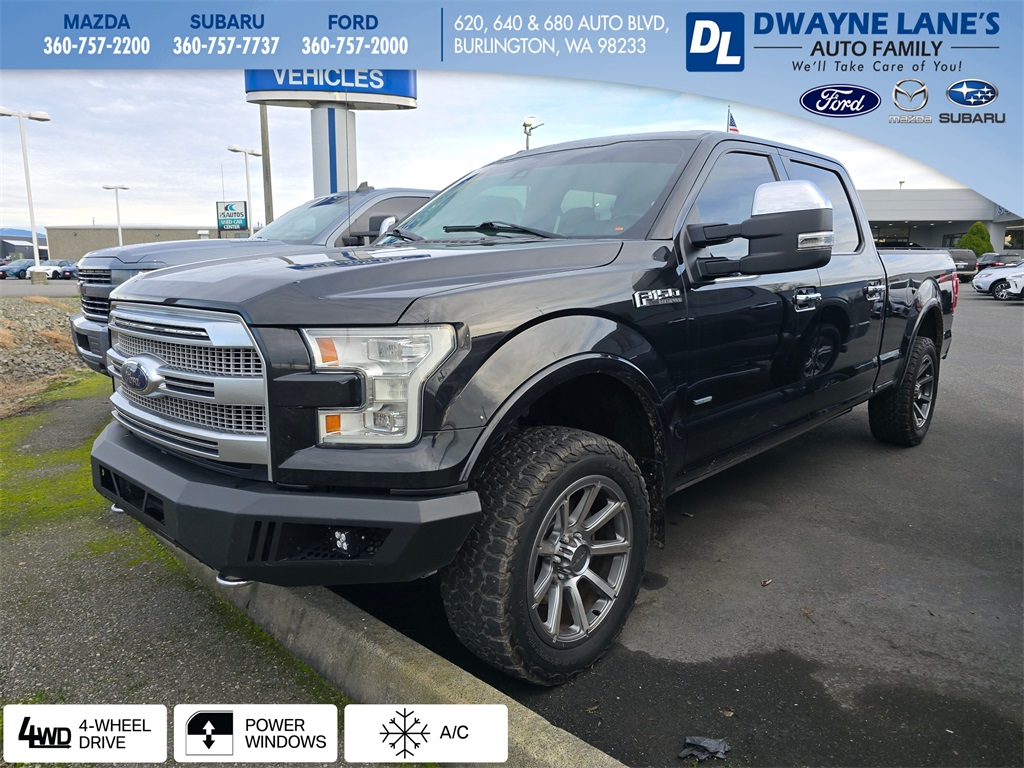 2015 Ford F-150 Platinum