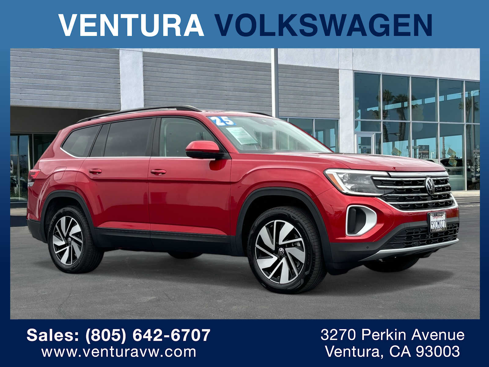 2025 Volkswagen Atlas SE w/Tech's photo