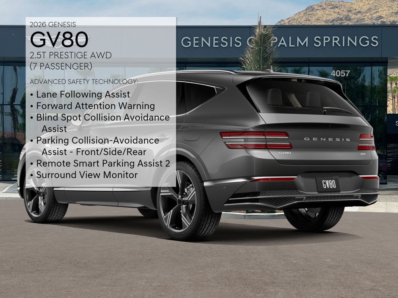 2026 Genesis GV80 2.5T Prestige photo 5