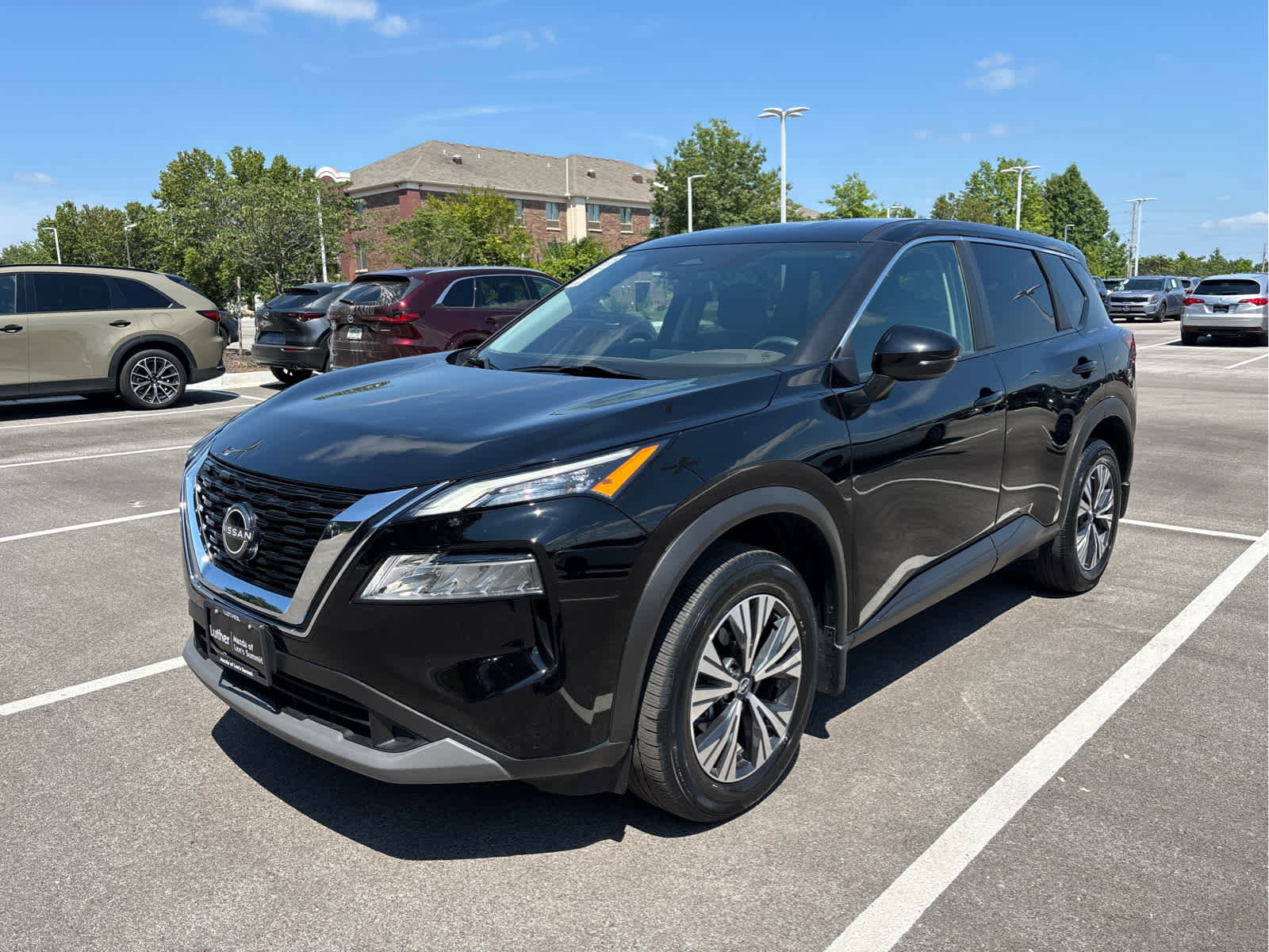 Used 2022 Nissan Rogue SV with VIN 5N1BT3BA7NC731257 for sale in Kansas City