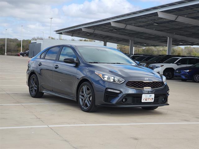 Used 2021 Kia Forte GT-Line with VIN 3KPF34ADXME297981 for sale in Buda, TX