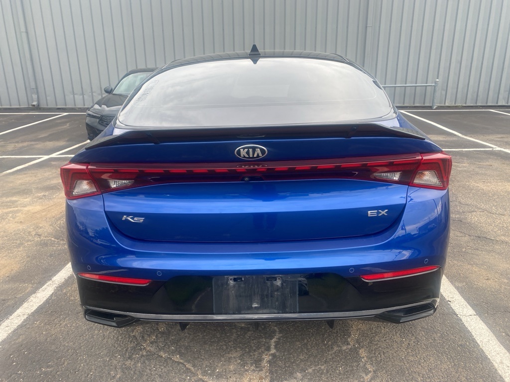 Used 2021 Kia K5 EX with VIN 5XXG34J2XMG006020 for sale in Kansas City