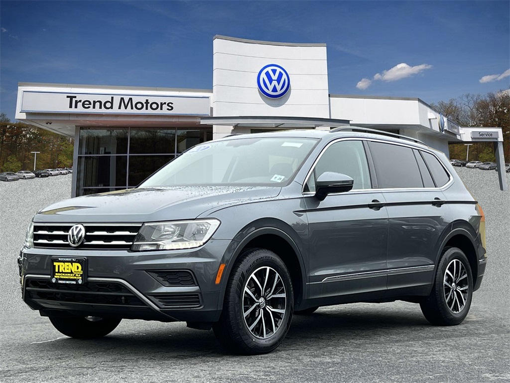 Used 2021 Volkswagen Tiguan SE with VIN 3VV2B7AX2MM134052 for sale in Rockaway, NJ