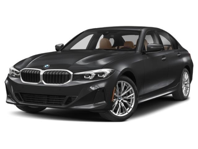 New 2025 Jet Black BMW 330i image 1