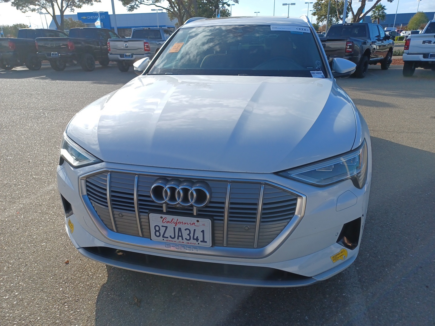 Used 2022 Audi e-tron Premium Plus with VIN WA1LAAGE4NB014085 for sale in Tracy, CA