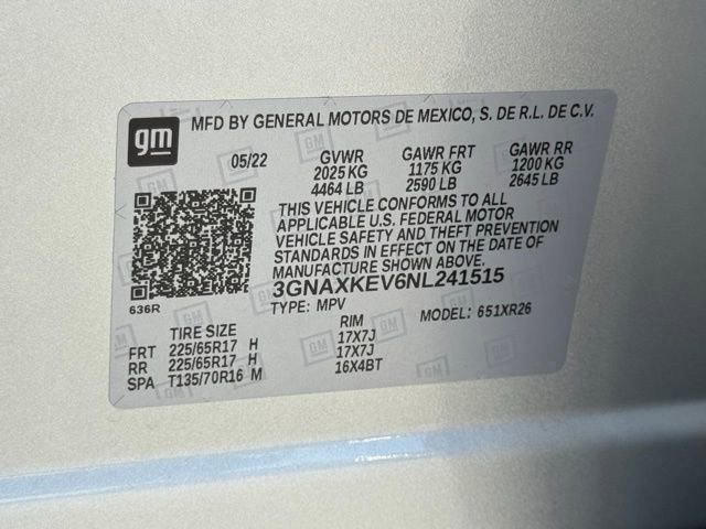 2022 Chevrolet Equinox LT photo 20