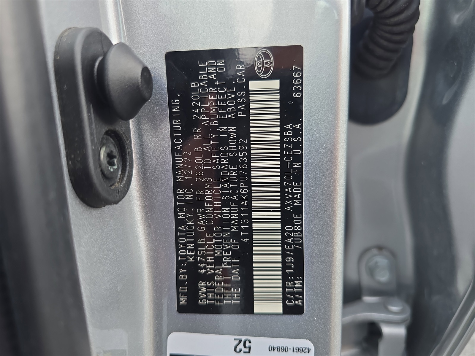 2023 Toyota Camry SE photo 29