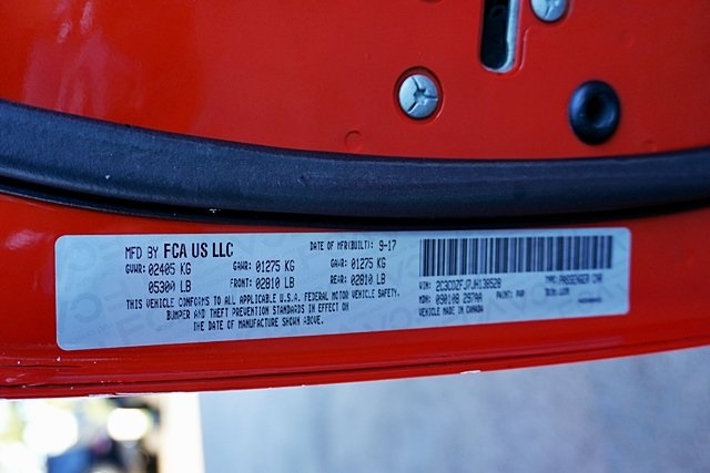 Used 2018 Orange Dodge T/A 392 image 36