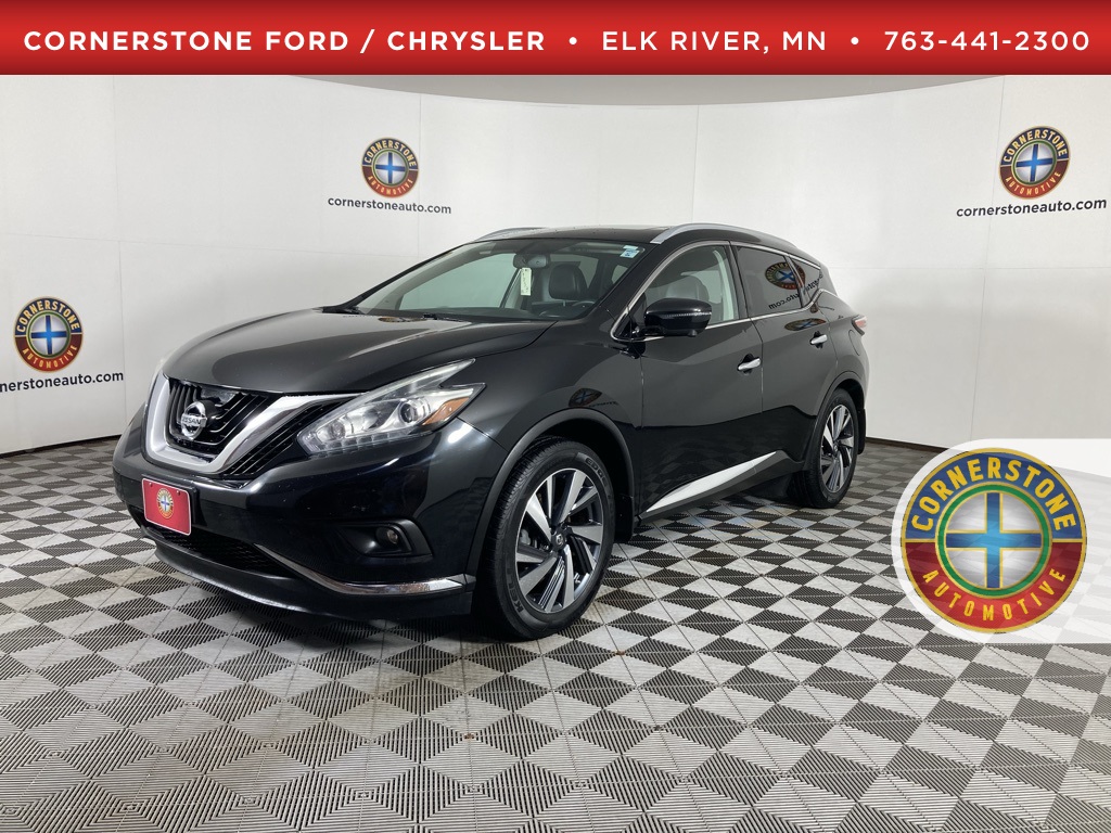 Used 2017 Nissan Murano Platinum with VIN 5N1AZ2MH2HN187595 for sale in Elk River, Minnesota